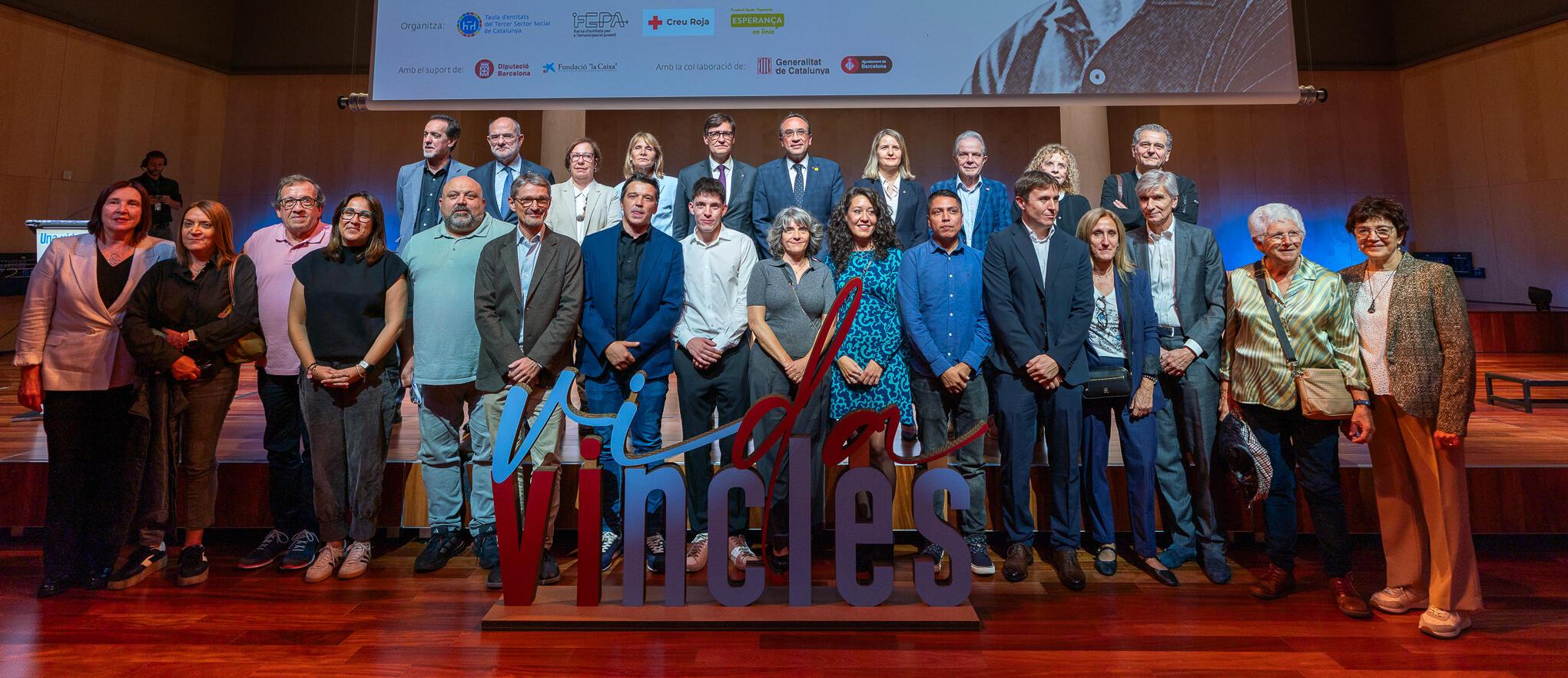 Imatge institucional acte d'homenatge a Enric Morist