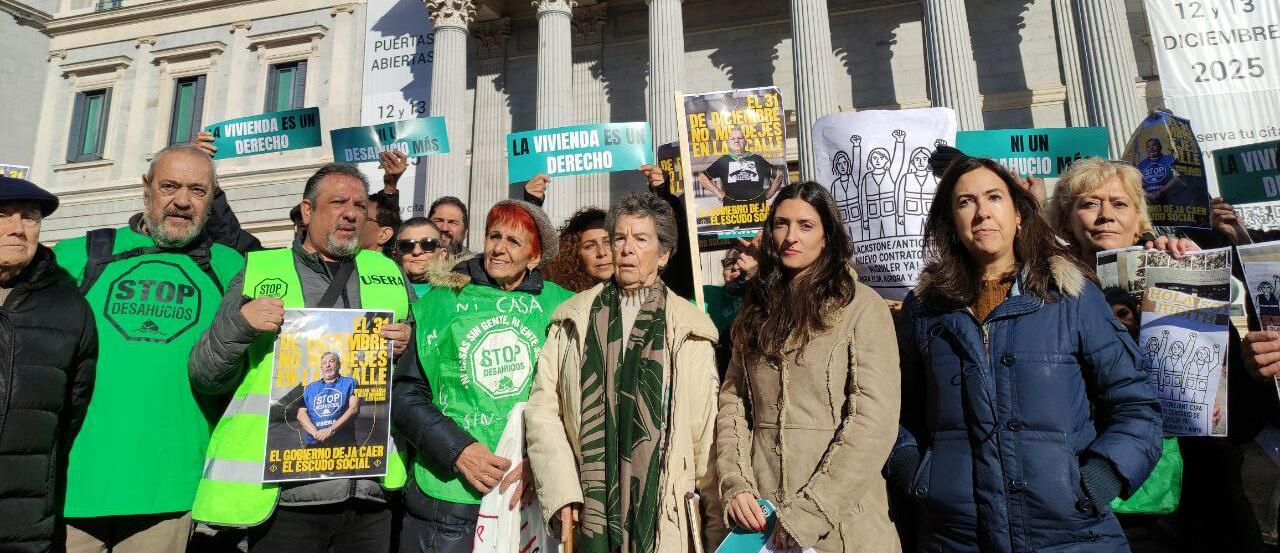 Imatge clam per renovar i ampliar la moratòria antidesnonaments