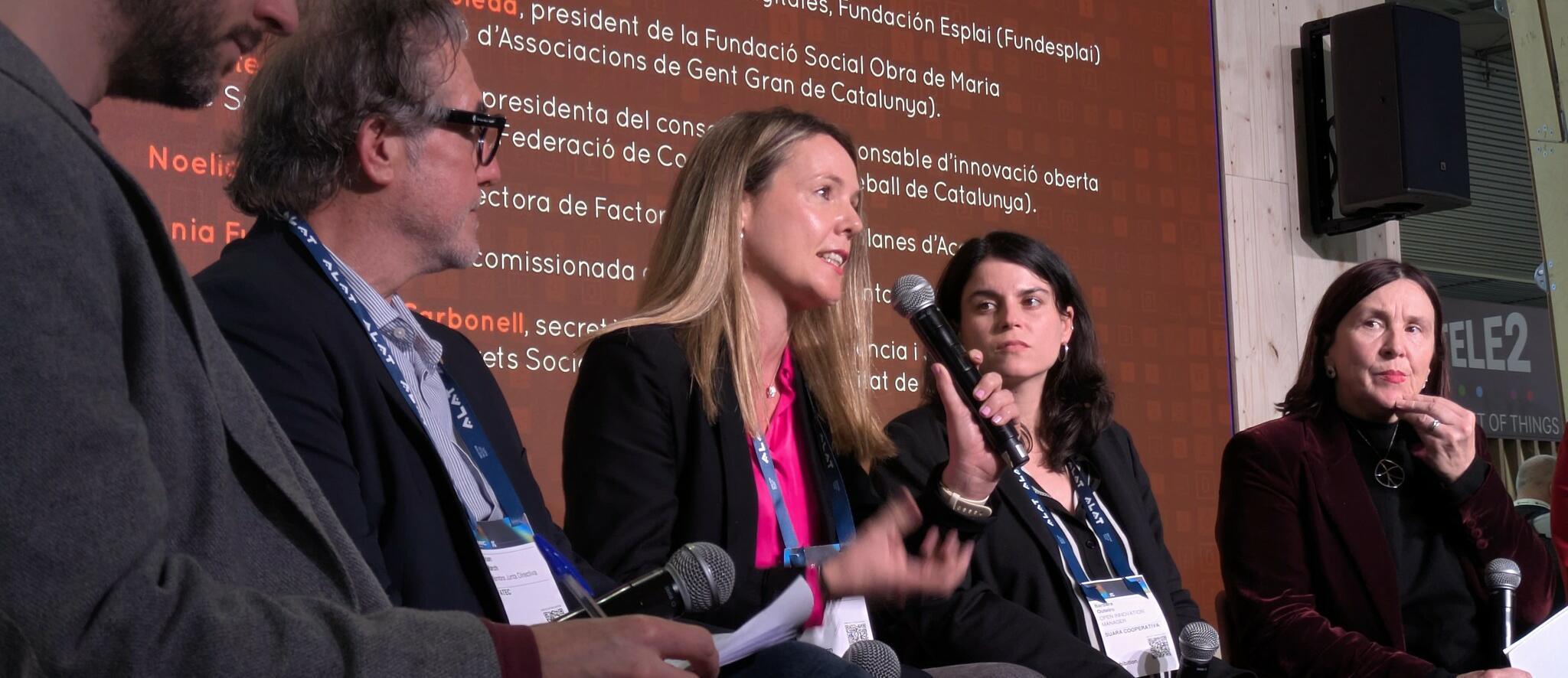 ‘Per una plena inclusió sociodigital’, gran acte públic al MWC2025 coorganitzat per la Taula del Tercer Sector Social, l’European Social Network i la Fundació Mobile World Capital Barcelona.