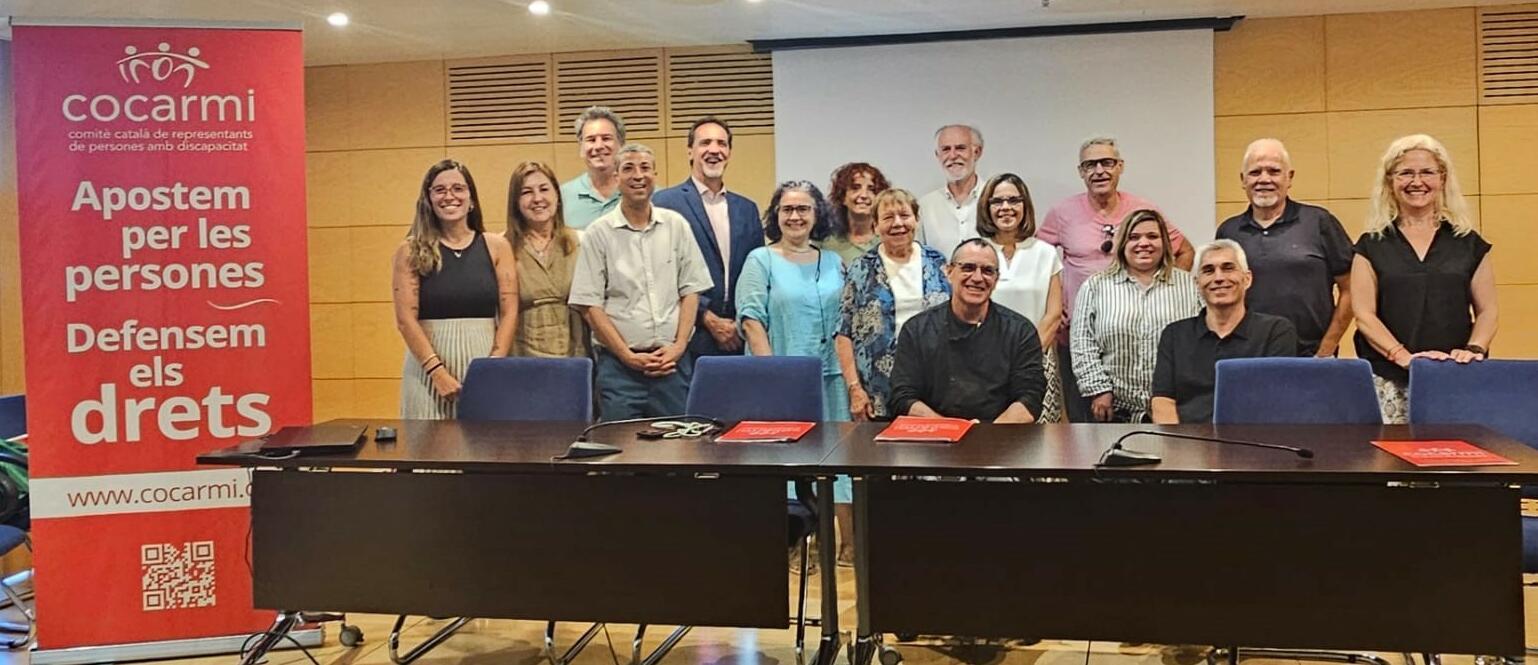 Fotografia del nou Comitè Executiu