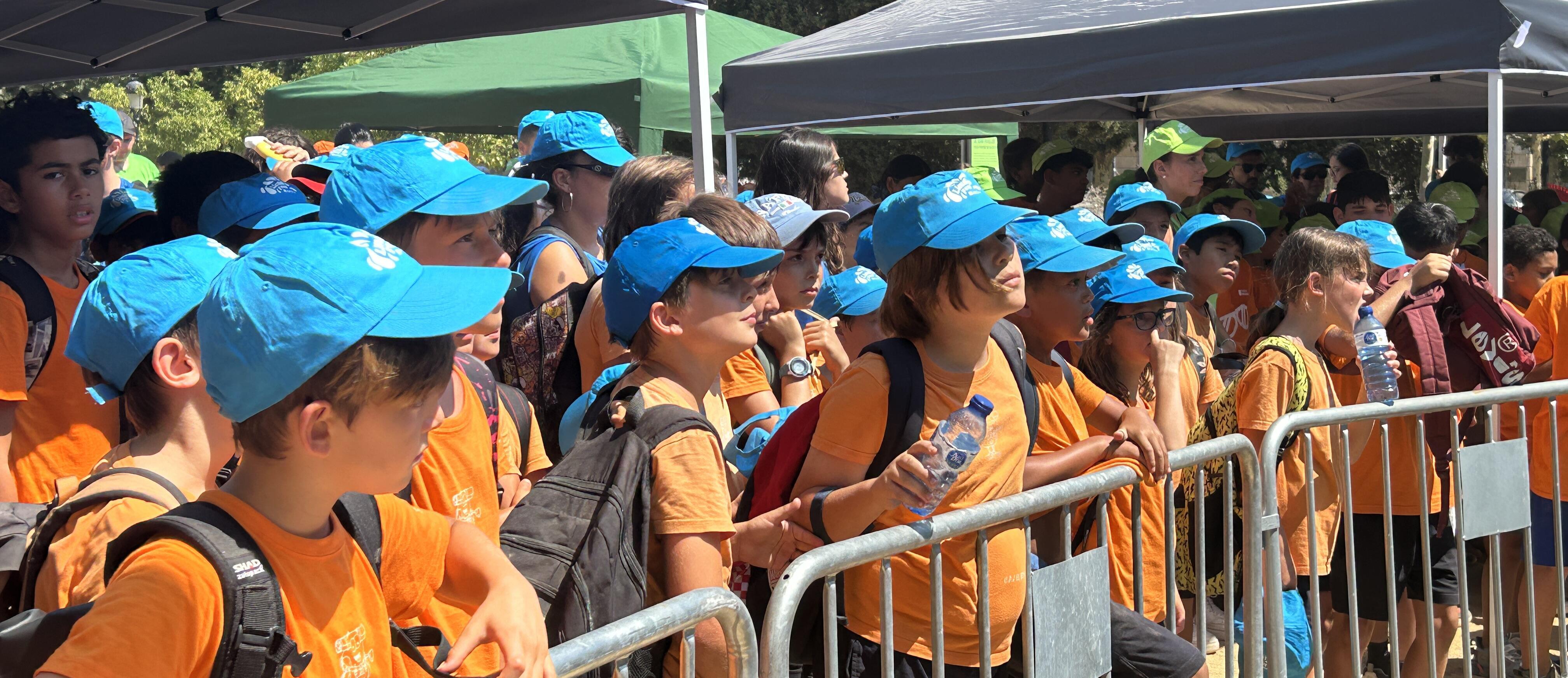 Infats i joves a l'acte Lleurefest 2026