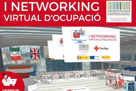 Imatge 1r Networking Virtual d’Ocupació de Creu Roja Catalunya