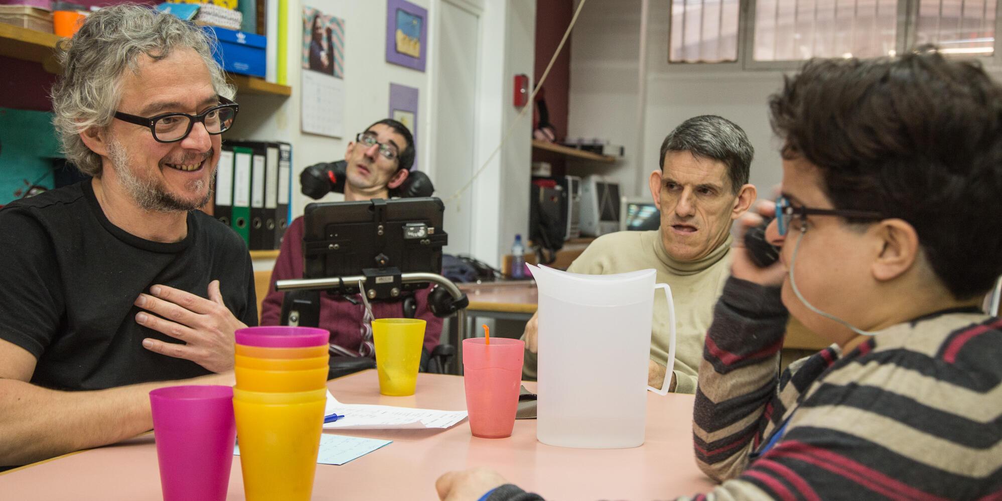 Grup de persones amb discapacitat intel·lectual