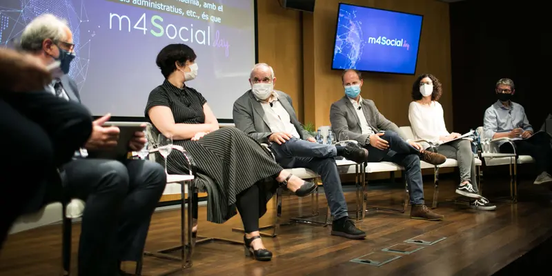 Imatge taula rodona de l'm4Social Day