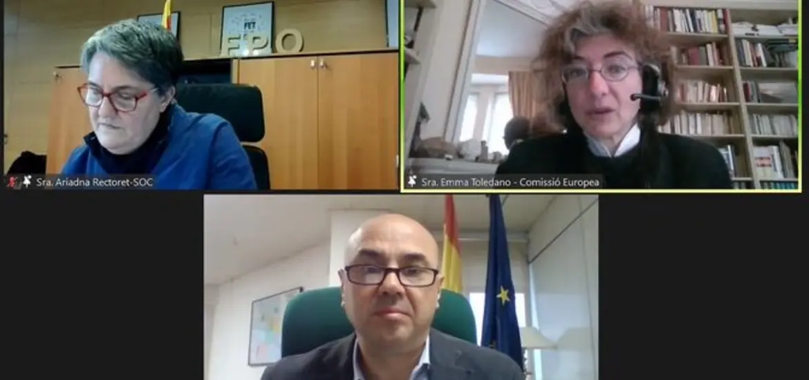 Imatge de ponents de la jornada els fons europeus que inverteixen en les persones