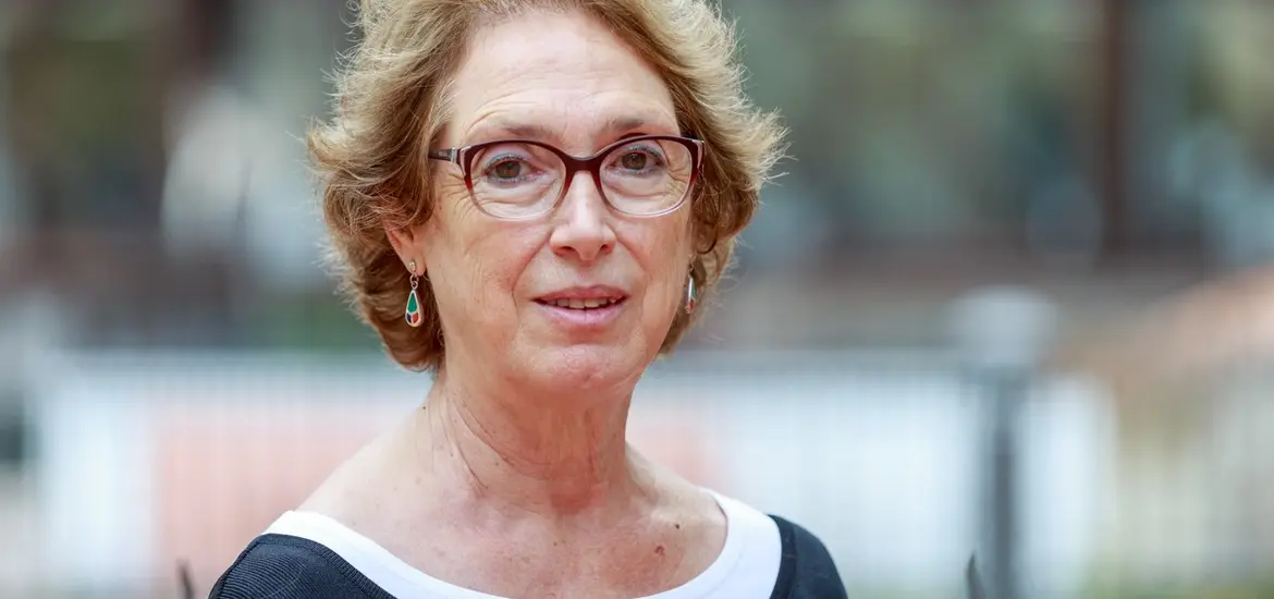 Fotografia d'Enriqueta Vidal, presidenta de la Federació Salut Mental Catalunya